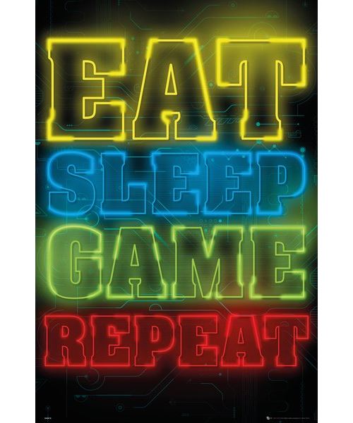Gaming - 61x91,5 cm - AFFICHE / POSTER