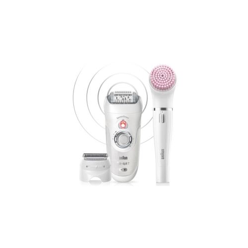 Epilateur Set Beaute Tete 28 Pinces W&d 2vit Tete Rasage Brosse Nettya Braun - Ses5875bs