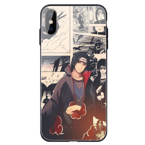 Coque en Verre trempé Personnalisé NARUTO pour Apple iPhone XS Max - Multicolore #3