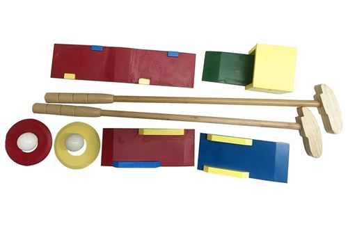 Outdoor Play set de golf en bois 10 pièces