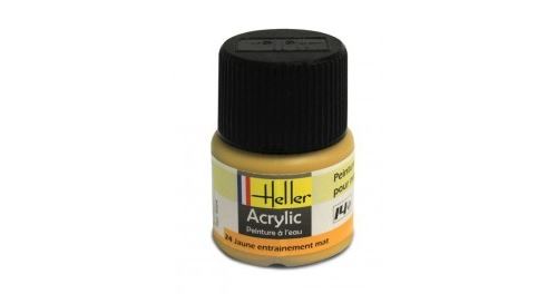 Heller - 9024 - maquette - jaune entrainement mat