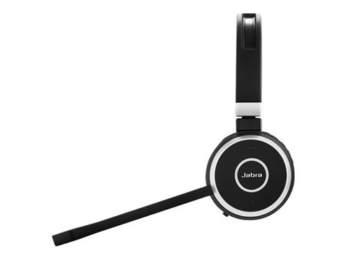 Jabra Evolve 65+ Uc Stereo - Micro-Casque - Sur-Oreille - Bluetooth - Sans Fil - Nfc* - Usb