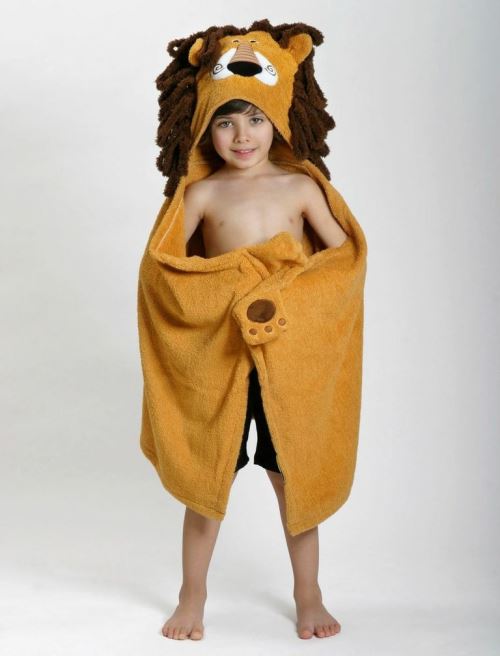 Leo le lion serviette enfant