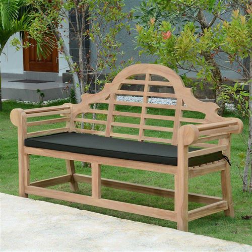 Coussin gris pour banc Marlborough