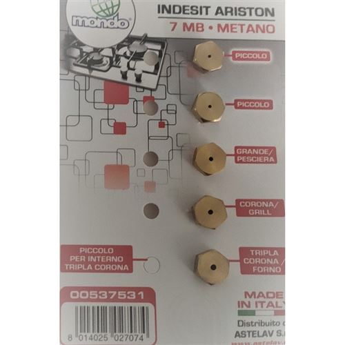 Rosières Sachet Injecteurs Gaz Naturel Pour Table De Cuisson Rosieres