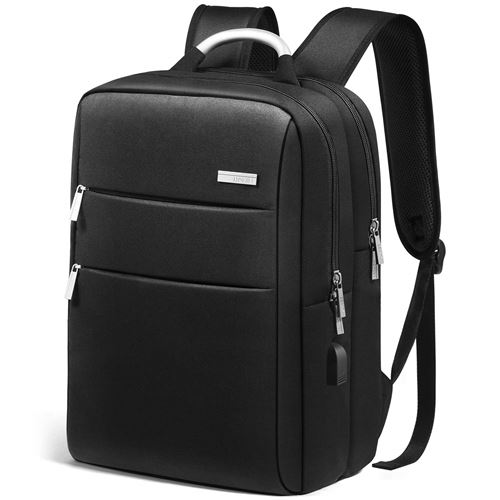 HOMIEE Sac à Dos pour Ordinateur Portable 15.6 Pouces, Sac à Dos antivol pour Ordinateur Portable avec Port USB, léger, imperméab