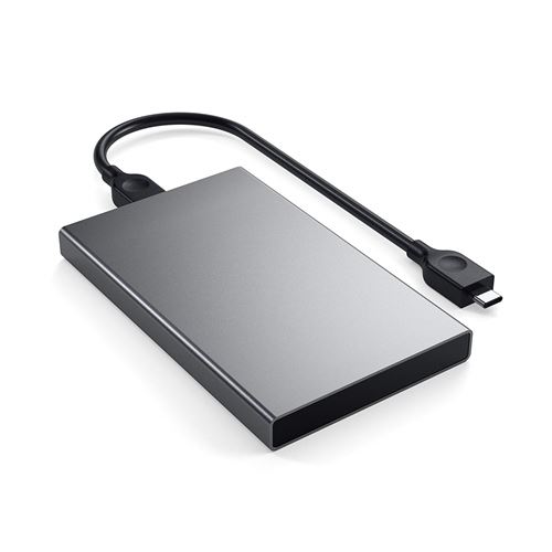 Satechi - Storage enclosure - 2.5 - USB-C - spacegrijs
