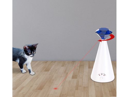 Pointeur laser automatique pour chat - Jouets et vêtements pour