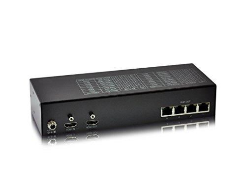 LevelOne HVE-9214PT HDMI over Cat.5 Transmitter Rallonge vidéo-audio-série Ethernet, HDMI, HDBaseT jusqu'à 100 m