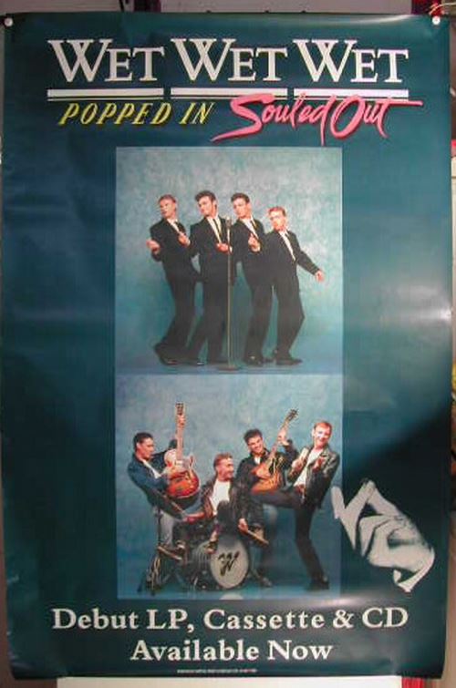 Wet Wet Wet - 102x135 cm - AFFICHE / POSTER