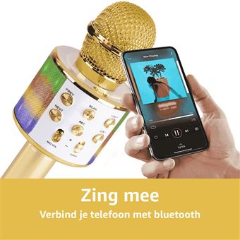 Micro SHOP-STORY Karaoké Sans Fil Fonction Bluetooth