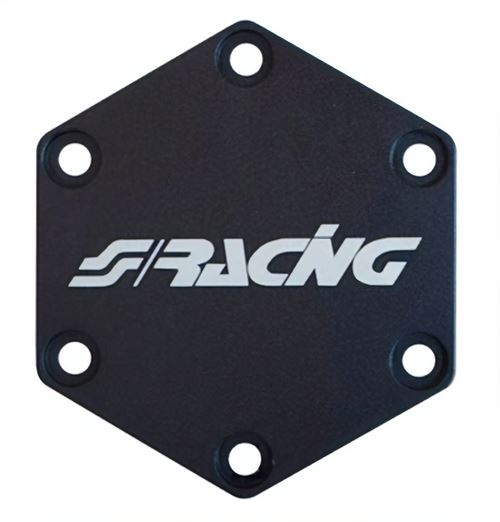 Simoni Racing housse de corne volant sport aluminium 90 mm noir