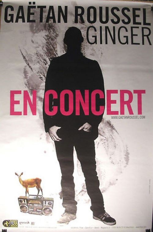 Gaëtan ROUSSEL - 40x60 cm - AFFICHE / POSTER