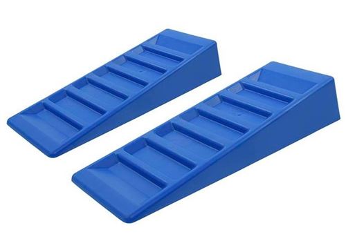ProPlus blocs d'entrée 75 mm bleu 2 pièces
