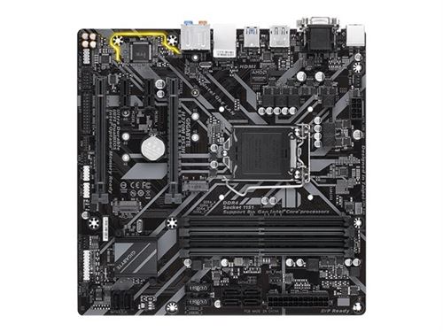 Gigabyte h370m ds3h intel h370 lga 1151 (socket h4) atx carte mère