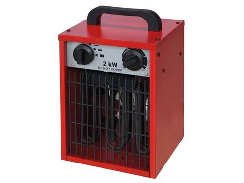 Radiateur soufflant industriel - 2000 w - ip x4 velleman tc78069n