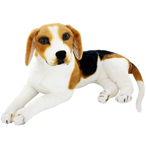 La peluche réaliste de chien de Jesonn de peluches joue Beagle, 15.3 ou 39CM, 1PC