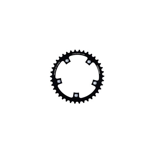 Plateau route diam 110 inter 38dts noir ct2 (comp. sram) strong 11v. 5 branches