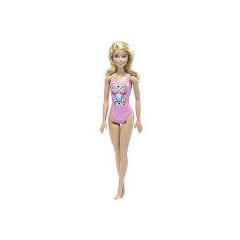 barbie cheveux rose