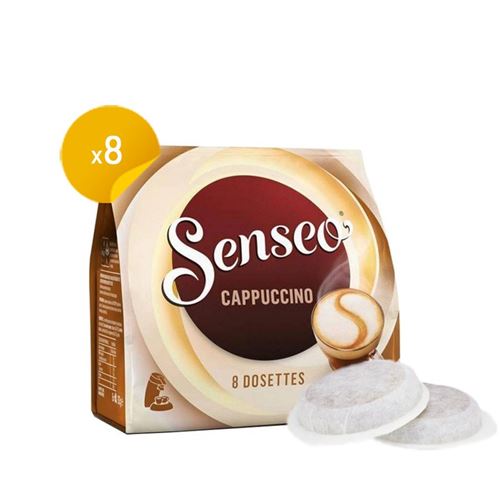 Dosettes et café Senseo MDC Cappuccino 8 dosettes - 92g