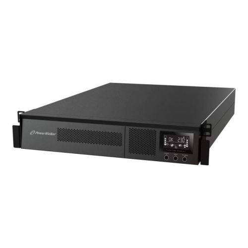 PowerWalker VFI 3000 RMG PF1 Onduleur (montable sur rack - externe) 3000 Watt 3000 VA 9 Ah RS-232, USB connecteurs de sortie : 9…
