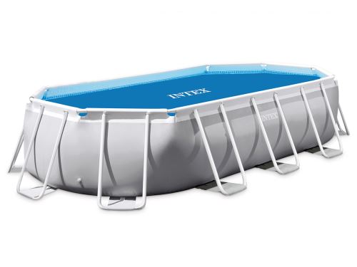 Bâche à bulles renforcée pour piscine tubulaire ovale 6,10 x 3,05 m - Intex