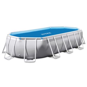 Bache A Bulles Renforcee Pour Piscine Tubulaire Ovale 6 10 X 3 05 M Intex Accessoires Piscines Spa Et Jacuzzis Achat Prix Fnac