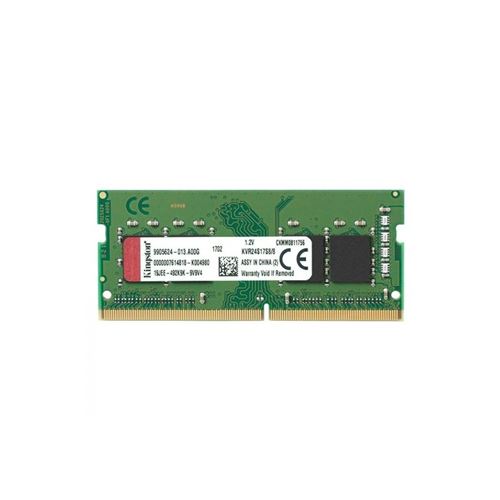 Kingston ValueRAM - DDR4 - module - 8 Go - SO DIMM 260 broches - 2400 MHz / PC4-19200 - CL17 - 1.2 V - mémoire sans tampon - non ECC