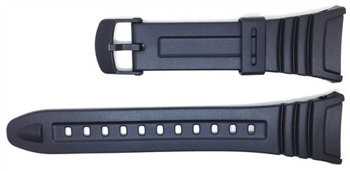 Casio bracelet de montre 10076822 pour W-96H-1A - Noir