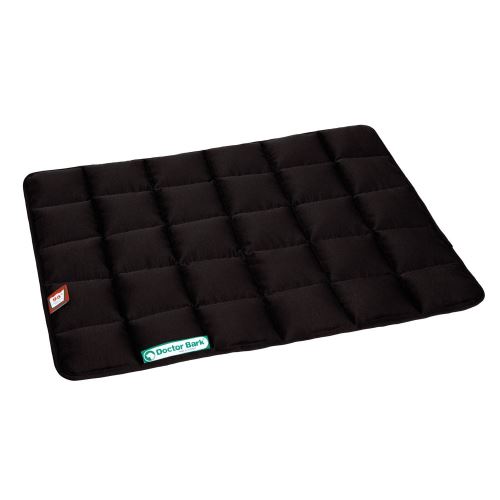 Doctor Bark 103201-400 couverture pour chien - NOIR Taille S - 65x50cm