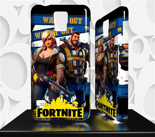 Coque Personnalisée Samsung Galaxy S5 COLLECTION JEUX VIDEOS FORTNITE BATTLE ROYALE 059