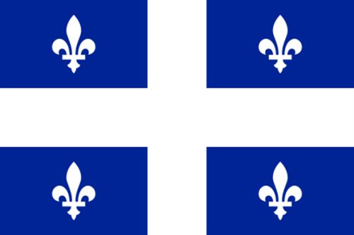 Drapeau Quebec québécois 90 x 150 cm