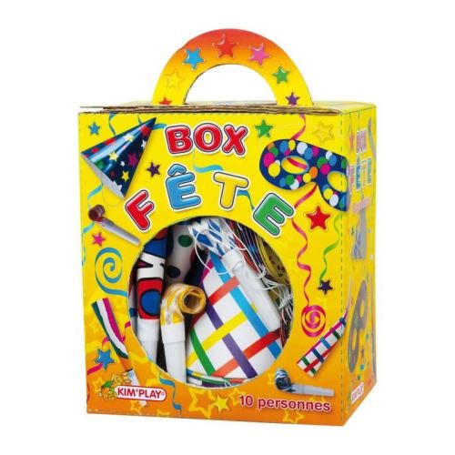 KIM'PLAY Box Fete pour 10 personnes
