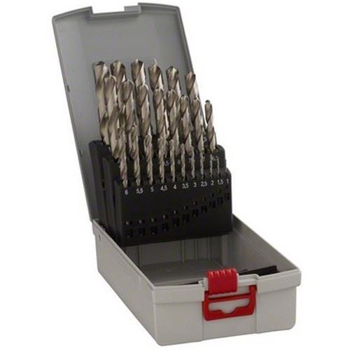 Set De 25 Forets à Métaux Bosch - Point Teqq - Ø1 à 13Mm - 2608577352