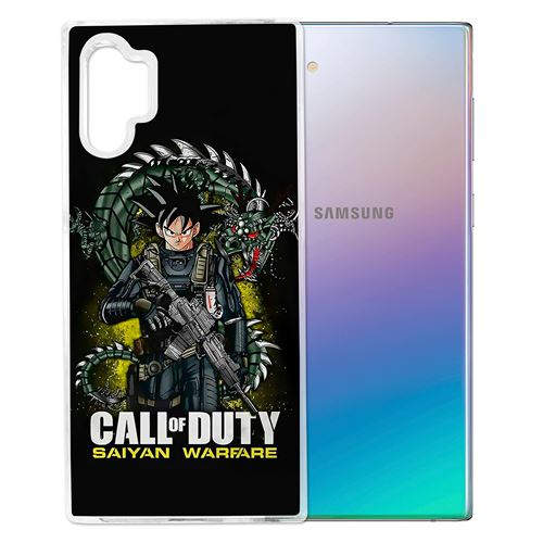 Coque pour Samsung Galaxy Note 10 -  Call Of Duty X Dragon Ball Saiyan Warfare