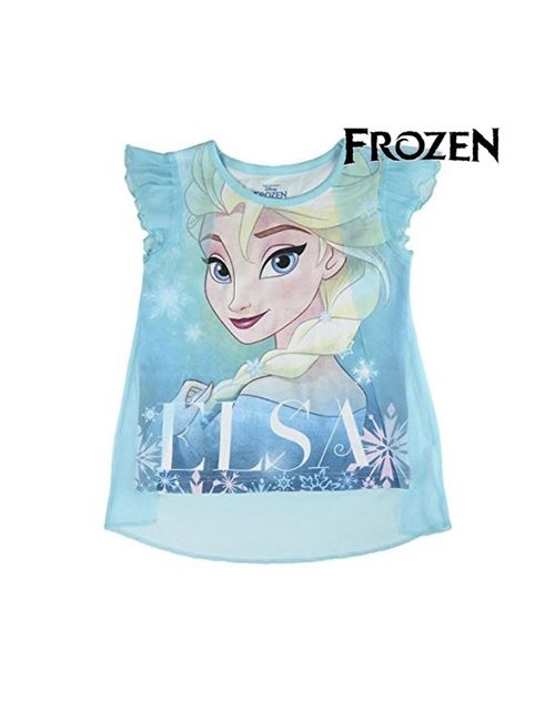 T shirt à manches courtes enfant frozen 8811 (taille 6 ans)