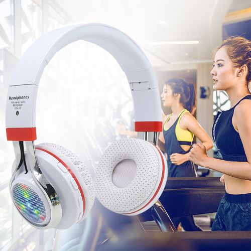 Casque sans fil Bluetooth 4.1 casque antibruit écouteurs et radio