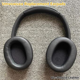 WH-CH710N Coussinets de rechange compatibles avec les casques Sony WH-CH710N (gris titane/cuir protéiné