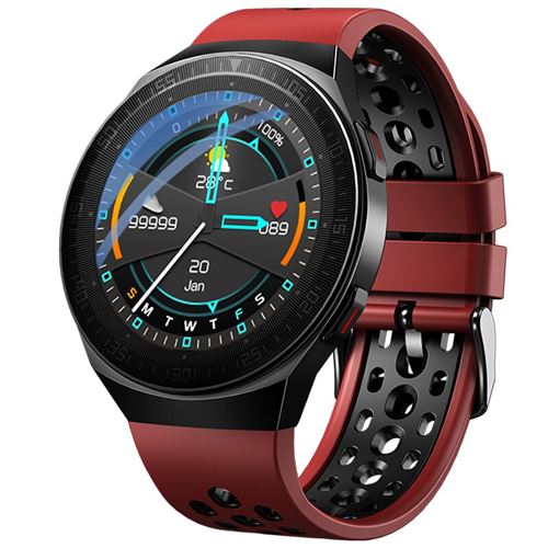 RUMOCOVO Montre connectée pour hommes et femmes, avec mémoire de musique, étanche, Android, réponse aux appels, Huawei, Xiaomi C75