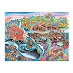 Puzzle 2000 pieces, Puzzle Adultes, Des 14 ans, Le mythe de Thalassa, Mer , 12001484, Ravensburger