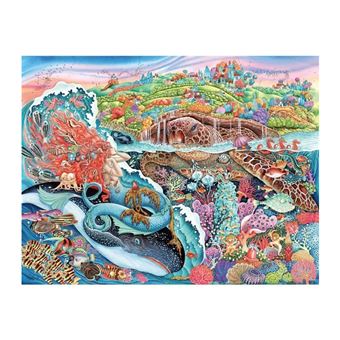 Puzzle 2000 pieces, Puzzle Adultes, Des 14 ans, Le mythe de Thalassa, Mer , 12001484, Ravensburger