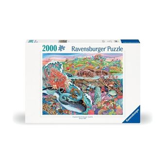 Puzzle 2000 pieces, Puzzle Adultes, Des 14 ans, Le mythe de Thalassa, Mer , 12001484, Ravensburger