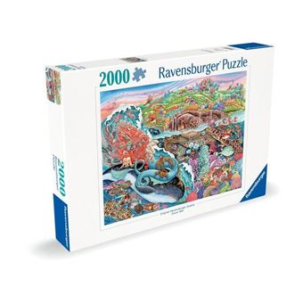 Puzzle 2000 pieces, Puzzle Adultes, Des 14 ans, Le mythe de Thalassa, Mer , 12001484, Ravensburger