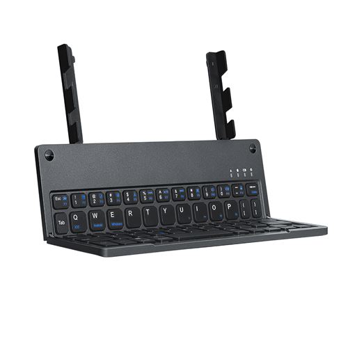 Non Communiqué Clavier Bluetooth Pliable Sans Fil 60 Touches Avec Support-74