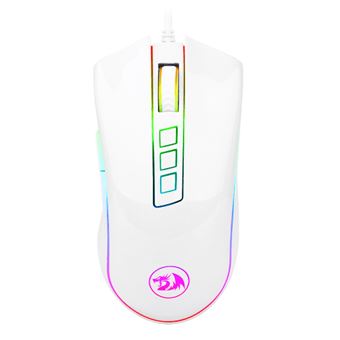 SOURIS GAMING REDRAGON COBRA - RGB - Blanc - (M711W) en tunisie