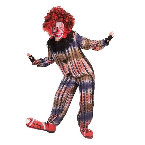 Déguisement Clown Effrayant Garçon 14/16 Ans Multicolore 406202 164 Funny Fashion 14/16 ANS - 406202 164 Funny Fashion