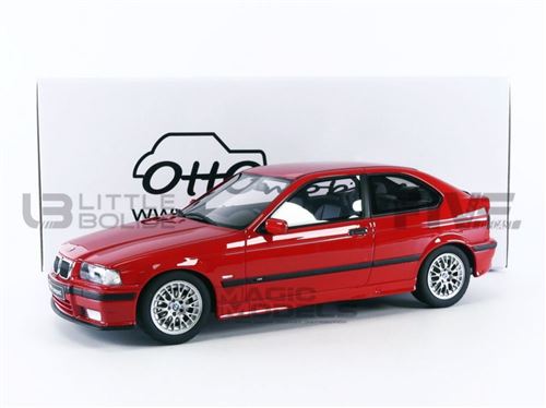 Voiture Miniature de Collection OTTO MOBILE 1-18 - BMW E36 Compact 323ti - 1998 - Red - OT372
