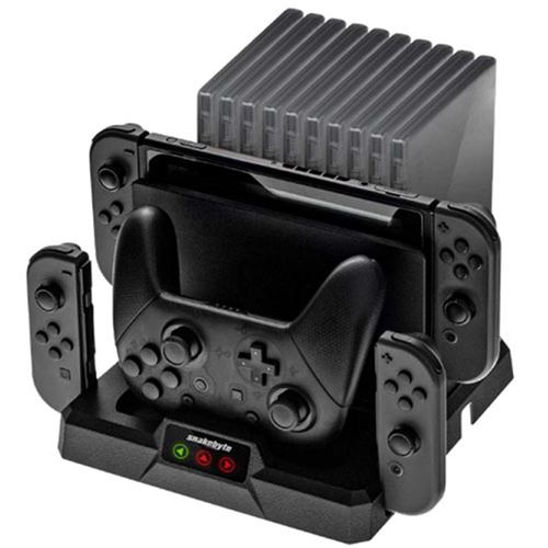 Support de rangement et de charge snakebyte pour manette Nintendo Switch noir