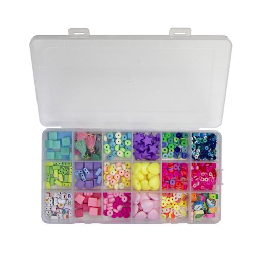 Non Communiqué Jaune Bijoux Box - Gm Bijoux Multi Perles Tendances