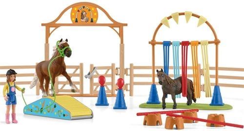 Coffret Cheval Entraînement Appaloosa Schleich 42433 - Figurine pour enfant  - à la Fnac